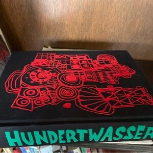 Taschen Hundertwasser Art Book - Black and Red